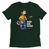 Indie Pop Rock Tri-Blend T-Shirt in Various Colors