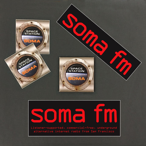 Space Station Soma Fridge Magnet Pack