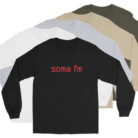 SomaFM Classic Long Sleeve Shirt (Global Edition)