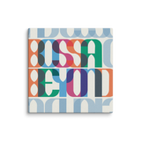 Bossa Beyond 16x16" Stretched Canvas Print