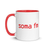 Red and White SomaFM Mug