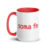 Red and White SomaFM Mug