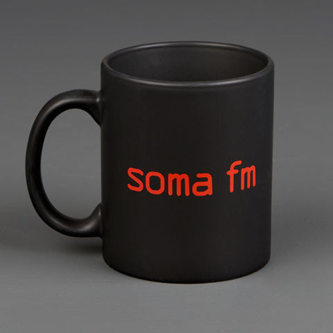 SomaFM Matte Black Mug - SomaFM
 - 1