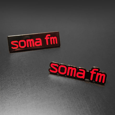 SomaFM Enamel Lapel Pins