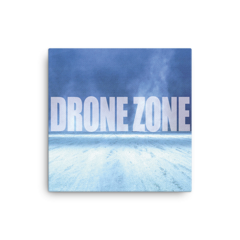 Drone Zone 16x16" Stretched Canvas Print