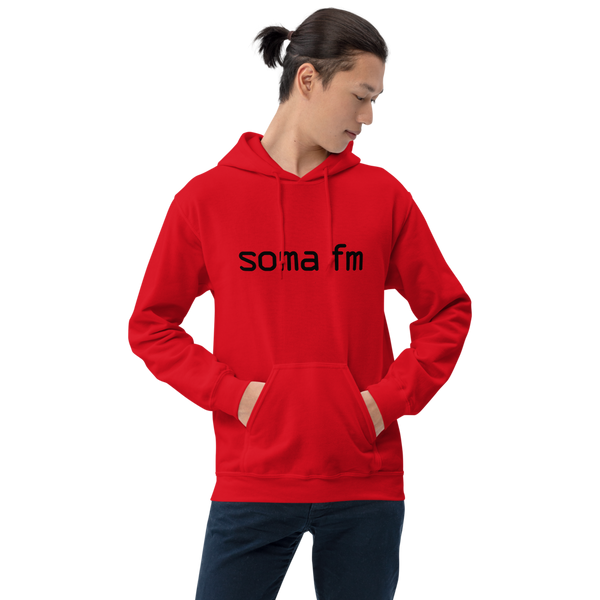 Bright Red Soft & Warm Pullover Hoodie